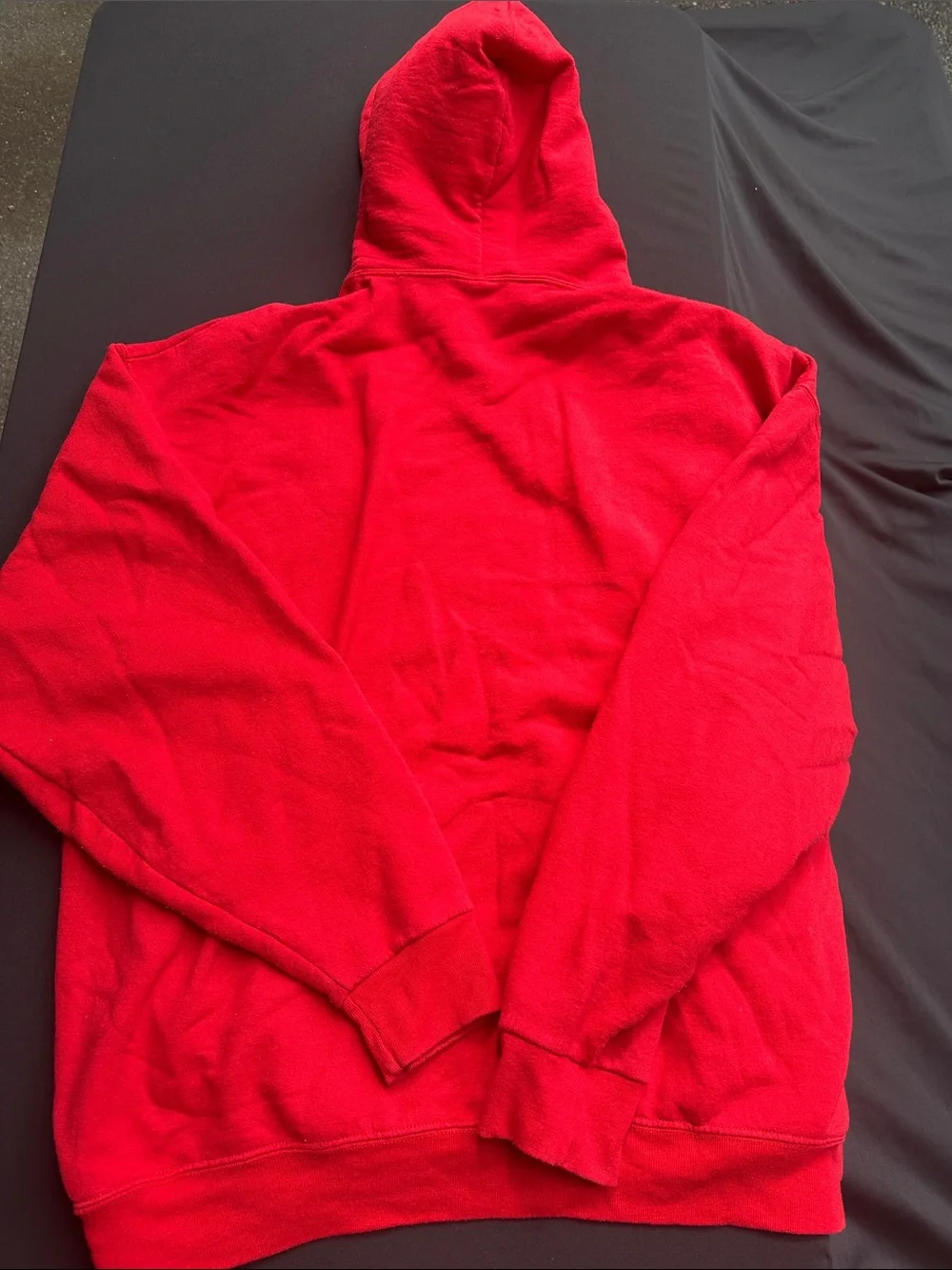 Russell Athletic Red Wisconsin Pullover Hoodie